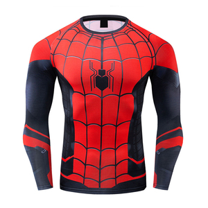 Sublimation <b>Printed</b> Spandex Compression Shirt for <b>Surfing</b> MMA Wrestling & Active Custom Logo Jiu Jitsu Rashguard BJJ Uniform - Product Image 1