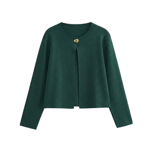 Cárdigan Moderno y Relajado para Mujer, Prenda de Moda para Usar en Ocasiones Especiales y Conjuntos Elegantes para el Día a Día - Product Image 1