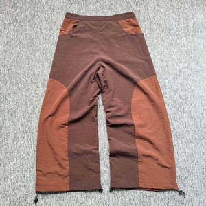 Custom Men's Streetwear Wide Leg Windbreaker <b>Pants</b> Two-Tone Patchwork Techwear Baggy <b>Nylon</b> Trousers Waterproof Outdoor Joggers - Product Image 3