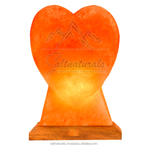 Precio al por mayor Lámparas de sal del Himalaya Luz de sal de roca pura con brillo naranja suave de Pakistán - Product Image 1