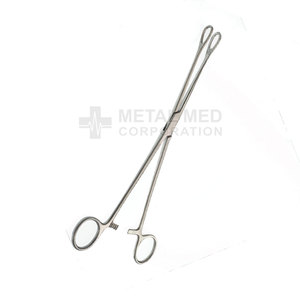 Pinces à éponges et tissus Foerster de qualité supérieure en acier inoxydable de qualité chirurgicale, à dents fendues et dentelées - Product Image 4