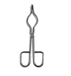 Pince à creuset en acier inoxydable personnalisable Safety Point, instruments de recherche pour laboratoires médicaux OEM, certifiée CE, garantie 2 ans - Product Image 1
