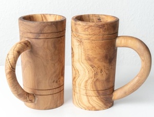Wooden Mug Handmade Natural Wood Coffee <b>Cup</b> Eco Friendly <b>Reusable</b> Drinking Mug for Kitchen with Best Supply - Product Image 3