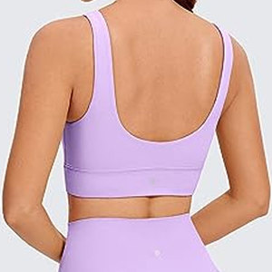 Apparelzest Soutien-gorge de sport à lacets, à séchage rapide, respirant, design personnalisé, haute qualité, bretelles réglables, maintien élevé, toucher doux - Product Image 4
