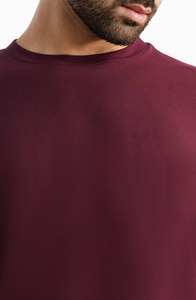 Custom Logo <b>Black</b> color Long Sleeves T-<b>Shirts</b> Crew Neck <b>Shirts</b> Factory Cheap Price Full Long Sleeves men's t-<b>shirts</b> - Product Image 4