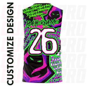 <b>Compression</b> 7v7 Custom Flag Football Jerseys Sublimation Fully Customize Any Logo Name Color 7v7 Sports Football Jersey - Product Image 4