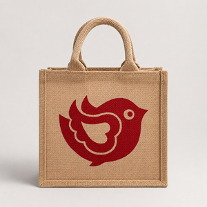 Sac fourre-tout en jute laminé PP imprimé sur mesure 20x20x10 cm Emballage Vente en gros OEM ODM Fabricant de marques privées Exportateur - Product Image 6