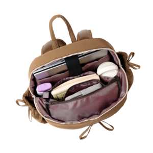 Lightweight Waterproof Women's <b>Backpack</b> Premium Parachute Material Zipper Closure Multi-Pocket Storage <b>Laptop</b> Sleeve Daily Use - Product Image 6