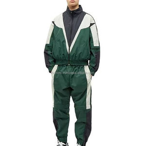 Ensemble de sport coupe-vent léger, veste à capuche, pantalon à taille élastique, tenue de sport de plein air, tenue d'entraînement de gym - Product Image 1