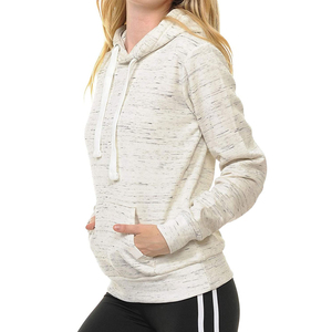 Sweat-shirt à capuche pour femme, en polaire chaud, style streetwear, confortable pour l'hiver. - Product Image 2