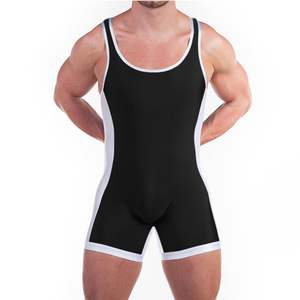 Combinaison de lutte personnalisée pour hommes, haute performance, tissu de qualité supérieure, uniforme de lutte professionnelle pour équipes - Product Image 1