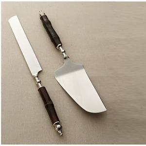 Stainless Steel <b>Cake</b> <b>Server</b> and Knife With Resin Handle Antique Handmade Handle <b>Cake</b> Set New Design Fork at Lowest Price - Product Image 2
