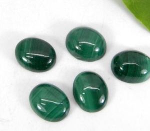 Ishu Gems - Gema suelta de malaquita verde natural, cabujón ovalado de 3.20 ct, 10x8 mm, calidad AA, ideal para la fabricación de joyas. - Product Image 3