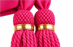 Ceinture de cérémonie rose pour robe de cérémonie, ceinture uniforme pour événements de défilé, occasions spéciales et tenues décoratives - Product Image 6