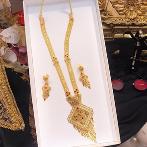 ชุดสร้อยคอยาวสไตล์ราชวงศ์ เครื่องประดับแฟชั่น 11058732GL - Product Image 3