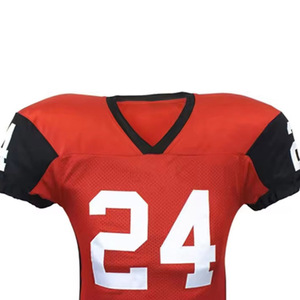 Conjunto de Uniforme de Fútbol Americano Personalizado para Hombre, Jersey de Malla de Secado Rápido, Pantalones de Equipo, Cuello en V, Uniforme Deportivo de Entrenamiento - Product Image 5