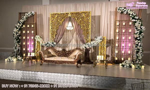 Moroccan Wedding Reception Stage <b>Mirror</b> Screens Western Wedding Party StagePanel Moroccan Wedding Reception Stage <b>Mirror</b> Screens - Product Image 3