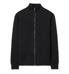 Suéter de Lana 100% para Hombre, con Cierre, Color Sólido, Manga Larga, Alta Calidad, Transpirable, Informal, para Otoño, con Logotipo Personalizado - Product Image 4