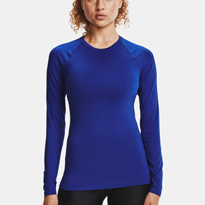 Soft Touch Athletic Compression <b>Top</b> for Women Quick Dry Base Layer Shirt for Fitness Exercise Yoga Workout and Running Training - Product Image 1