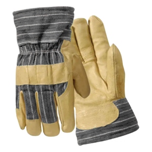 Gants de sécurité américains haut de gamme en cuir de buffle, résistants à l'abrasion, certifiés CE, épaisseur 11 oz, antistatiques - Product Image 5