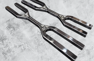 Diapason géant pour guérison et méditation, diapasons en aluminium, ensemble de 2 diapasons pour le chakra de la couronne. - Product Image 2