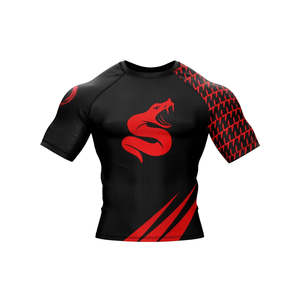 2026 Sublimation Printed Quick Dry Men Rash Guard in Custom Logo MMA Training Rash Guard NO GI Grappling Jiu Jitsu BJJ Rashguard - Product Image 5