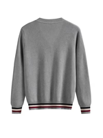 Academy Sweater Boys Girls Color-Block Knitted Cardigan Jacket Spring Autumn Kids' School Attire Custom Color School