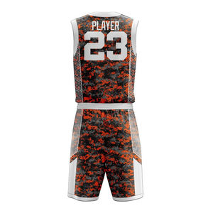 Tenue de basketball pour jeunes à prix abordable, couleur unie, grande taille, haute performance, durable et confortable - Product Image 3