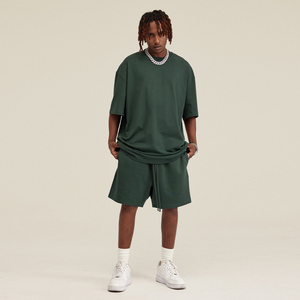 Summer Terry Windbreaker <b>Jacket</b> <b>Short</b> Set Zip up Long Sleeve Polo Shirt and <b>Shorts</b> Set Custom Clothing Manufacturers - Product Image 2