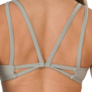 เสื้อชั้นในกีฬาไร้ตะเข็บสำหรับผู้หญิง ดีไซน์สายไขว้ด้านหลัง เหมาะสำหรับโยคะ ฟิตเนส ออกกำลังกาย ยืดหยุ่น กระชับ ใส่สบาย - Product Image 5