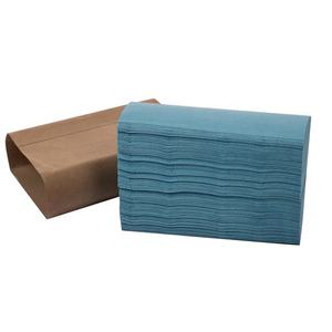 Papel Higiénico Desechable Azul de 1 Capa, Plegado en Z, Personalizable, Reciclable, sin Núcleo - Product Image 4