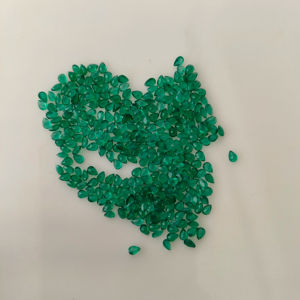 Ónix Verde Natural, Corte Pera de 3x2MM, Gema Suelta de la Mejor Calidad para Joyería, Gemas de Red Mountain - Product Image 2