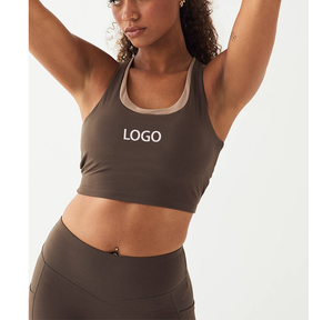 Conjunto Deportivo para Mujer 2026 de Alta Elasticidad y Agradable al Tacto, Top y Bra Deportivo para Yoga, Ropa Deportiva con Espalda Cruzada - Product Image 3