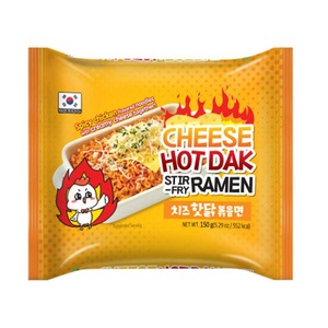 บะหมี่กึ่งสำเร็จรูปฮอตแด็ค คาร์โบ สตีร์ฟราย รสเผ็ดครีมมี่ ของ YNK INTERNATIONAL KOREA อาหารสำเร็จรูปจากร้านสะดวกซื้อ - Product Image 1