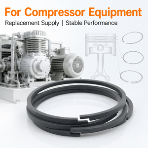 Guarnizione Anello Pistone di Precisione per Compressori Industriali, Basso Attrito, Fornitura di Ricambio OEM su Misura - Product Image 4