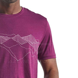 T-shirts pour hommes 100% coton écologiques à manches courtes légers, respirants et à séchage rapide pour l'été, les voyages, les aventures, la randonnée en plein air - Product Image 3
