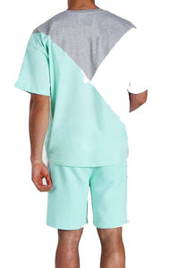 Conjunto de Dos Piezas para Hombre, Verano, Personalizado, Informal, Tela de Rizo, Secado Rápido, Camisa Holgada y Pantalones Cortos para Exteriores, Hecho en Pakistán - Product Image 6