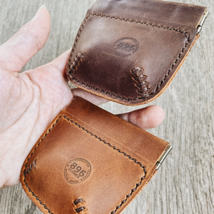 Monedero Pequeño de Cuero Genuino, Mini Portamonedas y Monedero para Cambio, Clásico Hecho a Mano para Uso Diario, Regalo para Hombres y Mujeres - Product Image 3