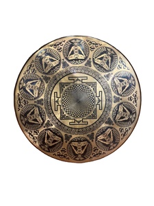 Chau Gong อุปกรณ์ฝึกสมาธิเล่นโยคะทำจากโลหะประดับกระดิ่งร้องเพลงสไตล์ดั้งเดิม - Product Image 2