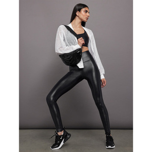 Pantalones de Cintura Alta para Mujer, Elásticos y Largos, para Fitness, Running y Descanso - Product Image 4