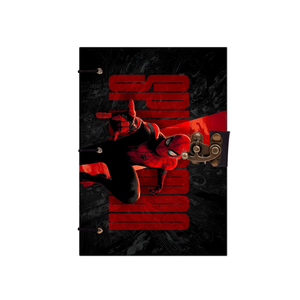 A5 Eco Friendly Handmade Paper Journal 100 Pages Premium Quality Dynamic Comic Theme Hard Cover Notebook <b>Diary</b> Sketchbook Gift - Product Image 1