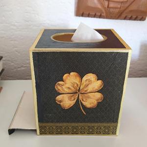 Caja de pañuelos de madera impresa de tamaño estándar, caja de pañuelos de madera impresa colorida para cocina y comedor, caja de pañuelos faciales al por mayor - Product Image 6