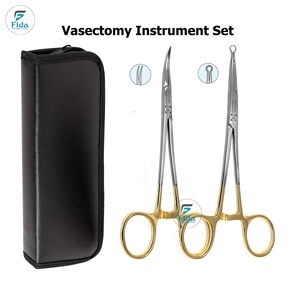 Juego de Instrumentos para Vasectomía sin Bisturí, Instrumentos Quirúrgicos para Vasectomía Fida, Acero Inoxidable, Fuente de Alimentación Manual, Reutilizables, Certificación CE - Product Image 6