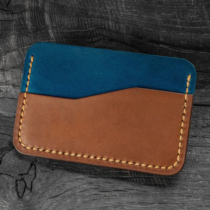 Custom Genuine Leather <b>Card</b> <b>Holder</b> Portable Minimalist RFID Credit <b>Card</b> Case Slim Pocket Business <b>Wallet</b> LCH-0185 - Product Image 3