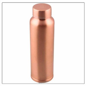 Botella de Agua de Cobre Puro de Alta Calidad de 1000 ml con Aislamiento Térmico y Estilo Impermeable, Embalaje Premium, Mayorista en India - Product Image 2