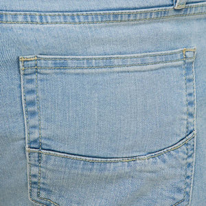 กางเกงยีนส์ทรงสลิมฟิตพิมพ์ลายโลโก้คุณภาพสูงสำหรับผู้ชาย - Product Image 6