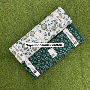 Tela de algodón cambray suave y transpirable, estampada, de primera calidad, ideal para vestidos de verano, kurtis y ropa informal para mujer. - Product Image 4