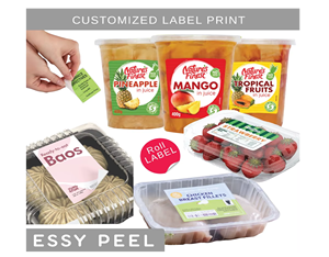 Makewell Transparent Plastic <b>Labels</b> Clear Adhesive Waterproof Durable Custom Printed Custom Shape <b>Packaging</b> Branding Stickers - Product Image 1