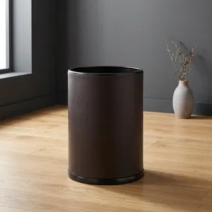 ถังขยะเคลือบหนัง PU แบบพกพา - Product Image 5