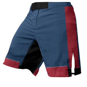 Custom Design High Quality Breathable Light Weight Polyester <b>Men's</b> Boxing Shorts Muay Thai <b>Trunks</b> Customized Color UV Protection - Product Image 1